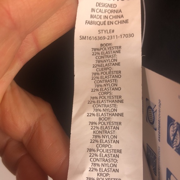 NWT Fabletics Olivia Reversible Bikini Swim Bottoms Monarch Print Sz S Swimwear - Picture 15 of 16